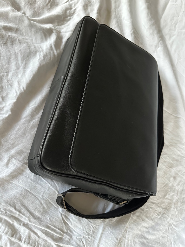 Leatherology Laptop Messenger Bag Black Onyx | Brand New, Never Used — image 3 of 8